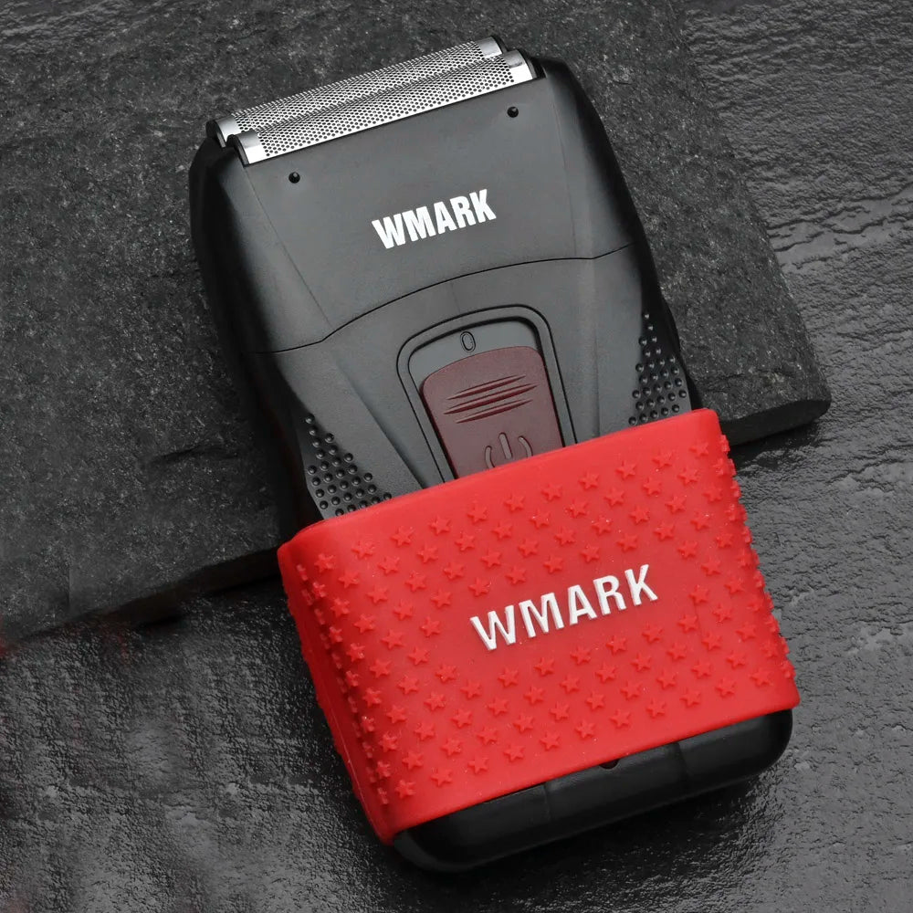 WMARK New NG-987 Barber Shaver Shaper Electric Shaver Beard USB Electric Razor For Oil Head Shaving Machine Push White