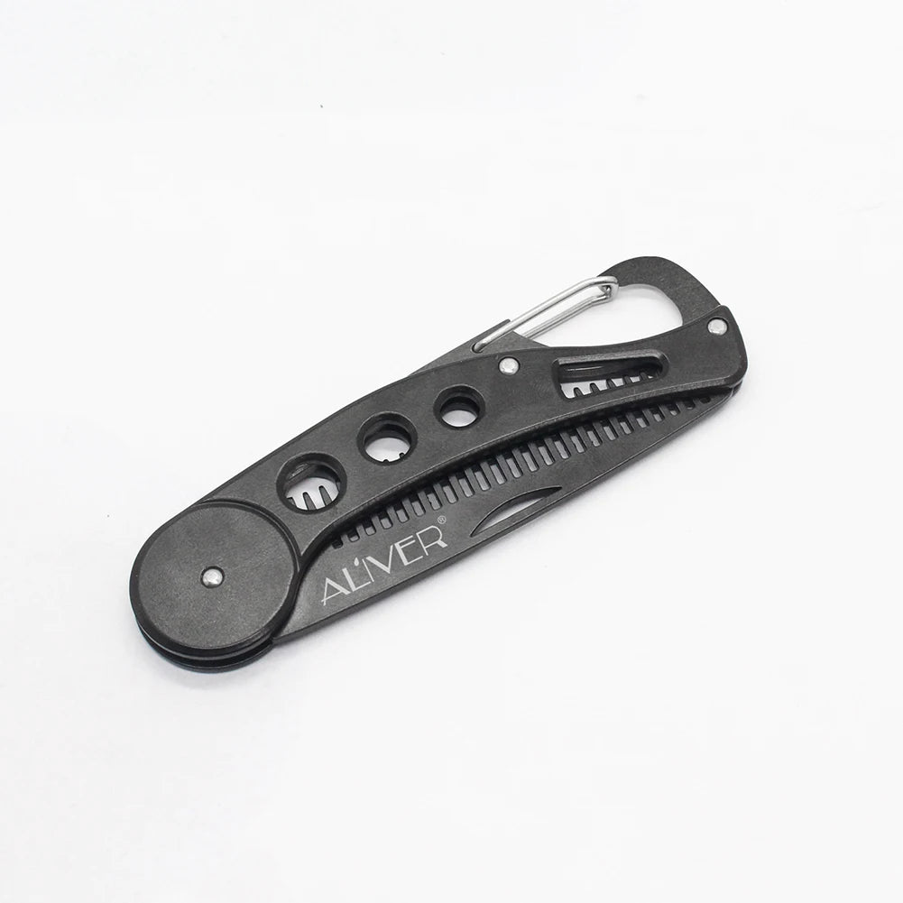 Black Foldable Pocket Beard Comb