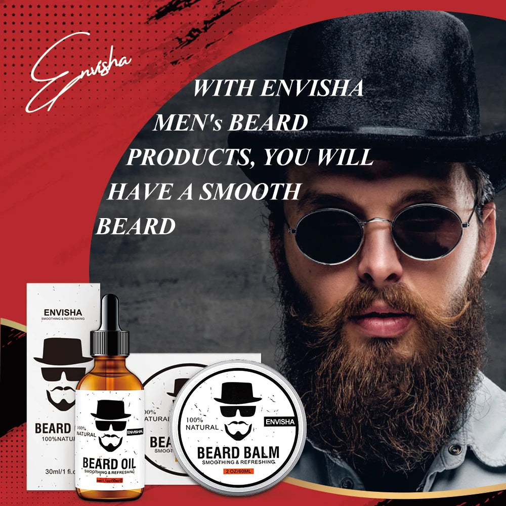 ENVISHA Growth Beard Care Oil