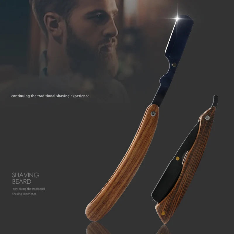 Stainless Steel Folding Razor