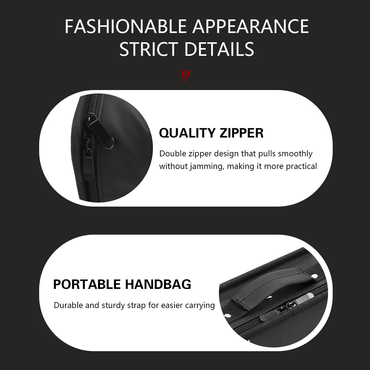 Black Barber Electric Clipper Bag