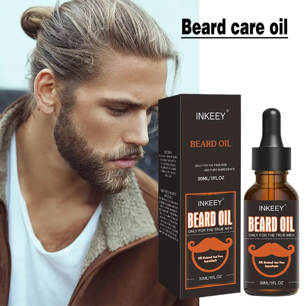 Inkee 30ml Beard Care Oil - Premium Grooming Formula
