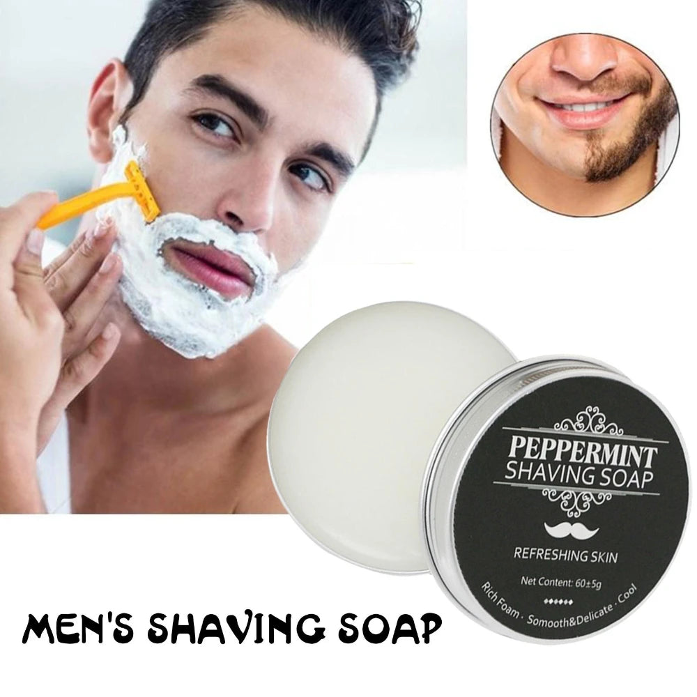 Peppermint Shaving Soap - Handmade Organic Bar