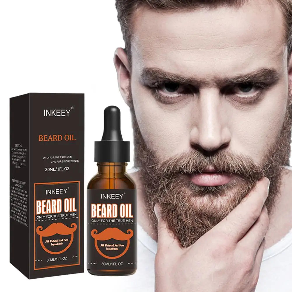 Inkee 30ml Beard Care Oil - Premium Grooming Formula