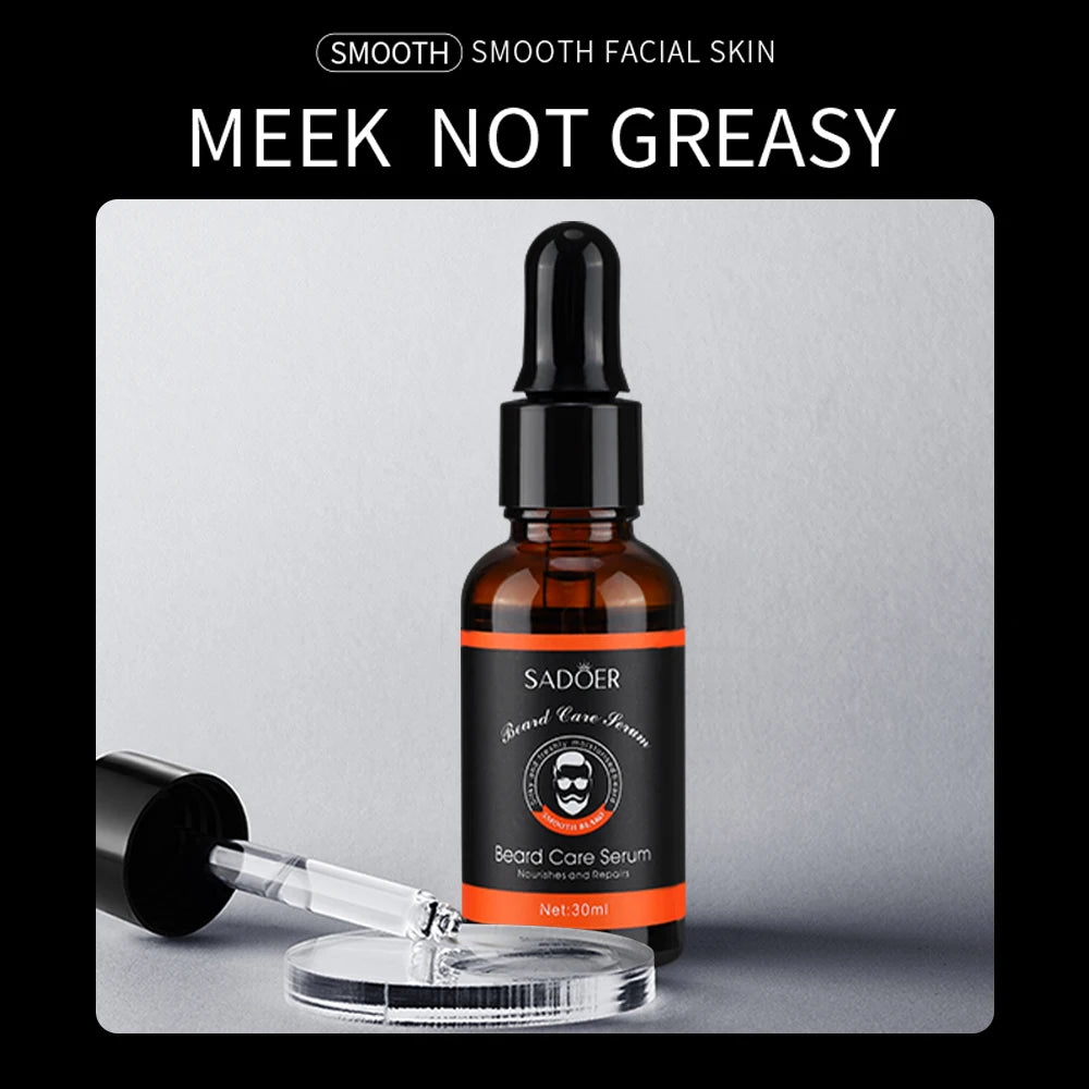 Sadoer Beard Serum Duo - Deep Moisturizing & Frizz Control (2x30ml)