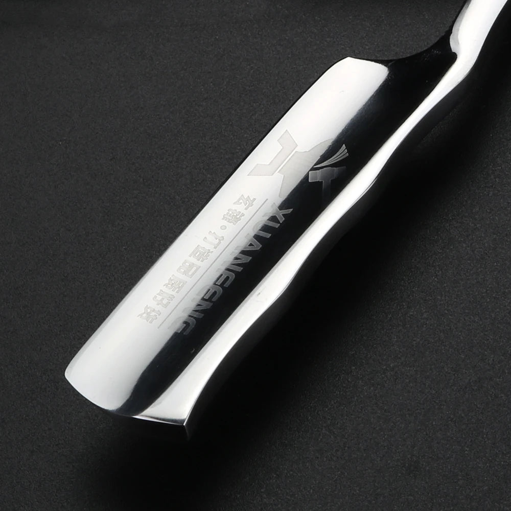 440C Steel Mirror Face Folding Razor
