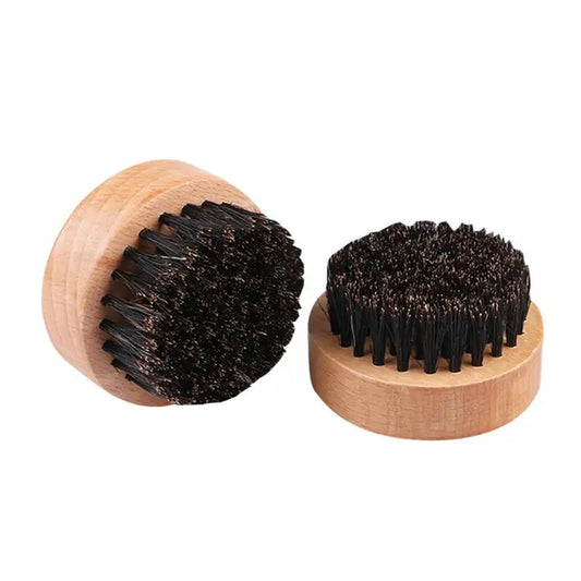 Premium Bristle Beard & Hair Brush - Travel Size