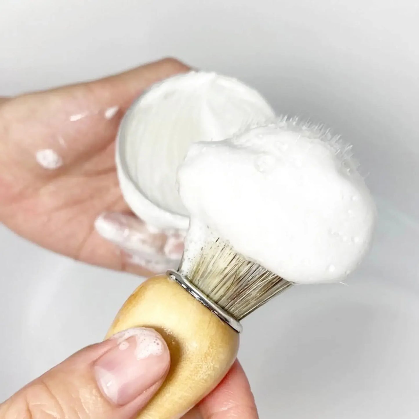 Peppermint Shaving Soap - Handmade Organic Bar