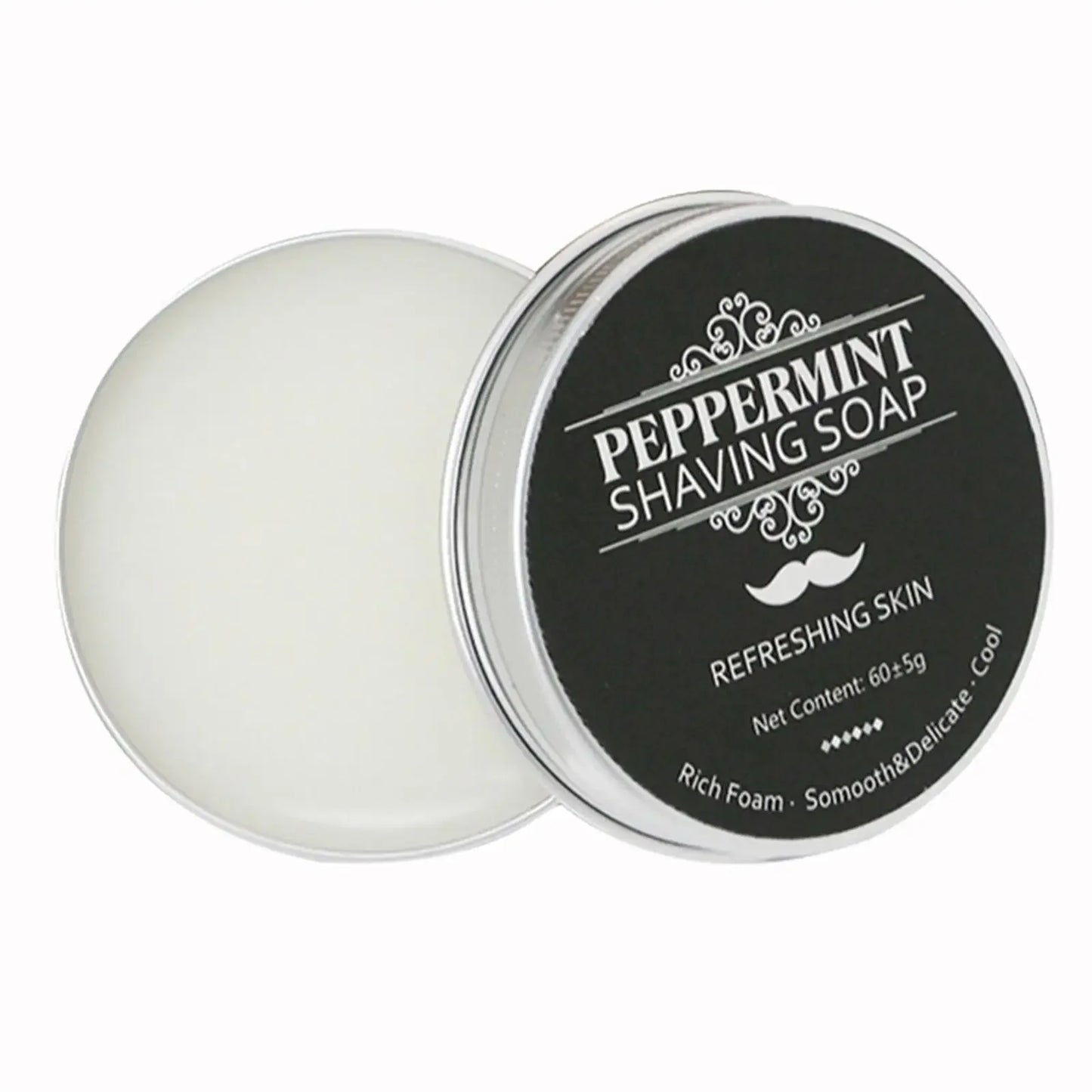 Peppermint Shaving Soap - Handmade Organic Bar