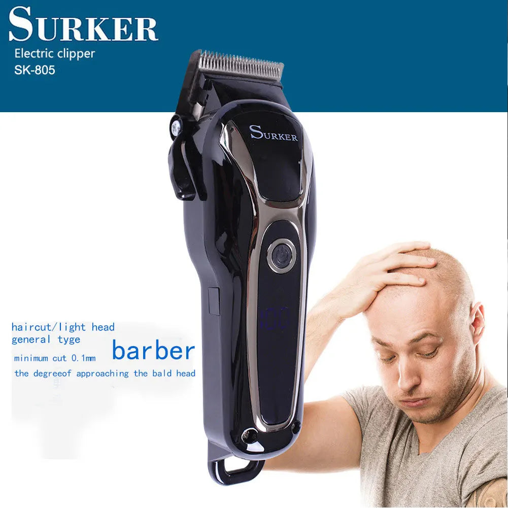 Surker LCD Electric Hair Trimmer