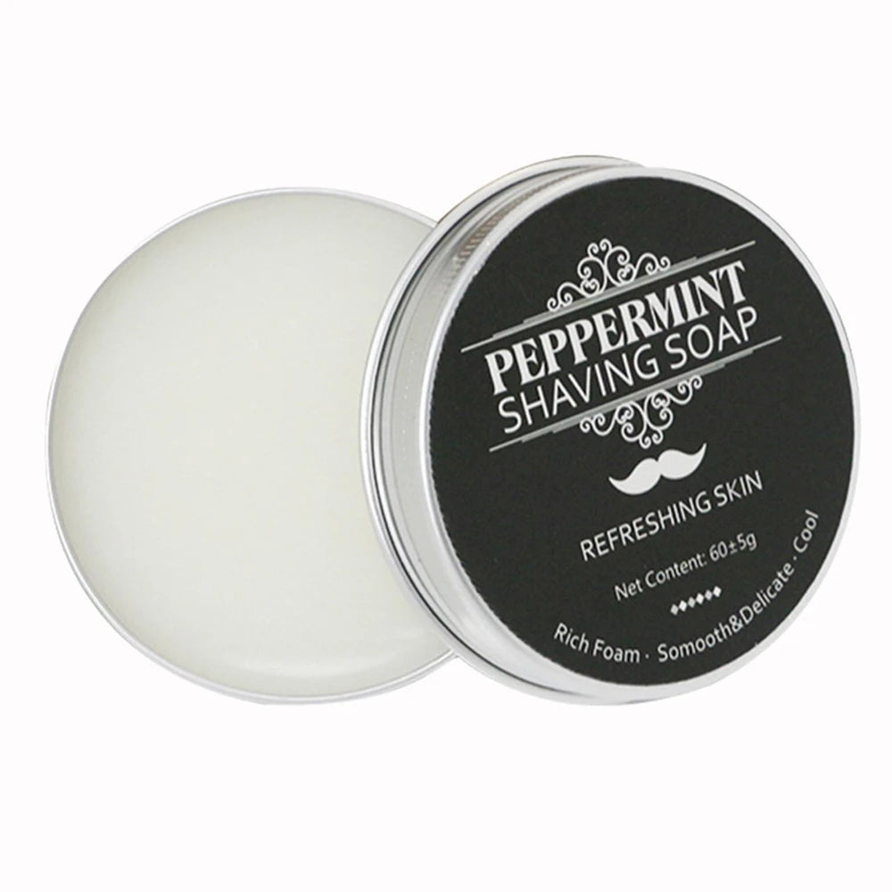 Peppermint Shaving Soap - Handmade Organic Bar