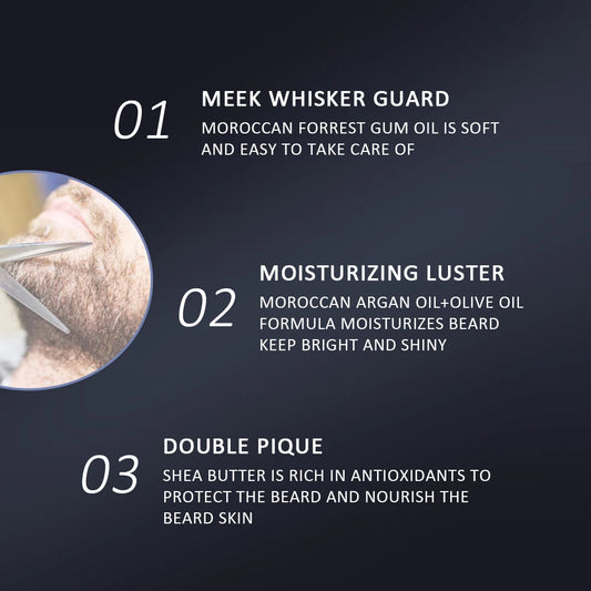 Moajaza Beard Hair Growth Essential Oil - Natural Organic Formula 30ml