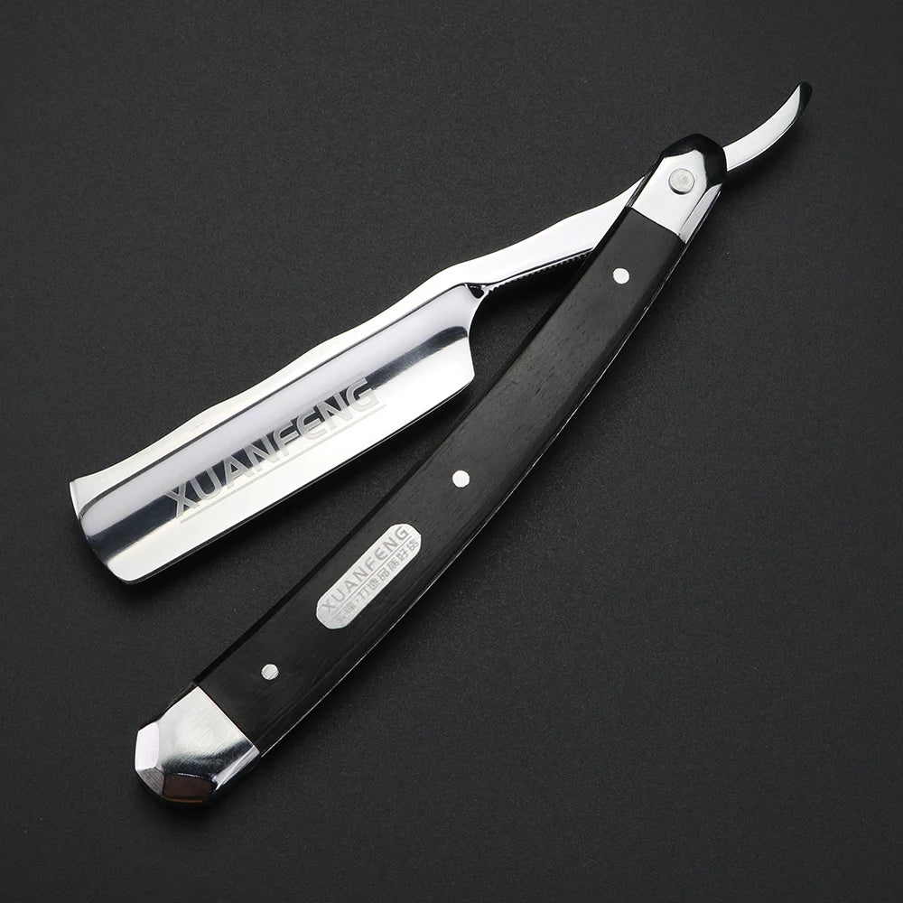 440C Steel Mirror Face Folding Razor