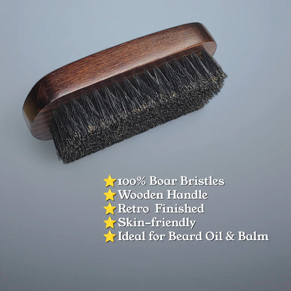 Gracemen Retro Beard Brush