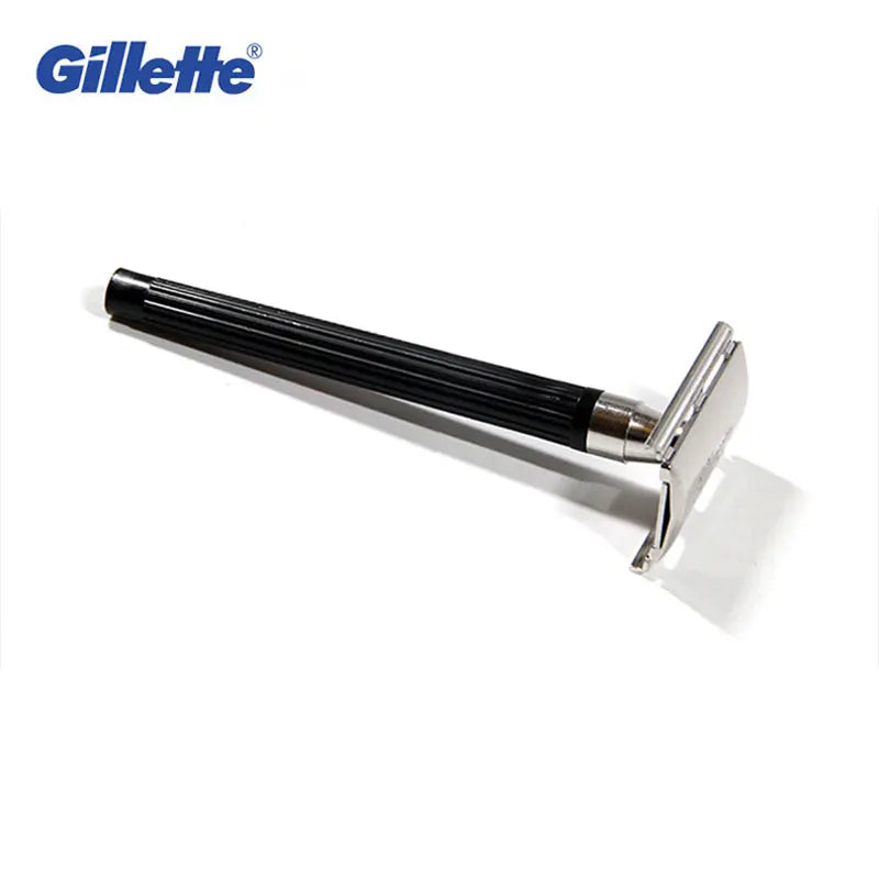 Gillette Razor Super Blue Straight Razor Men Razor Blades Stainless Steel Shaving Shaver Safe Shaving Beard