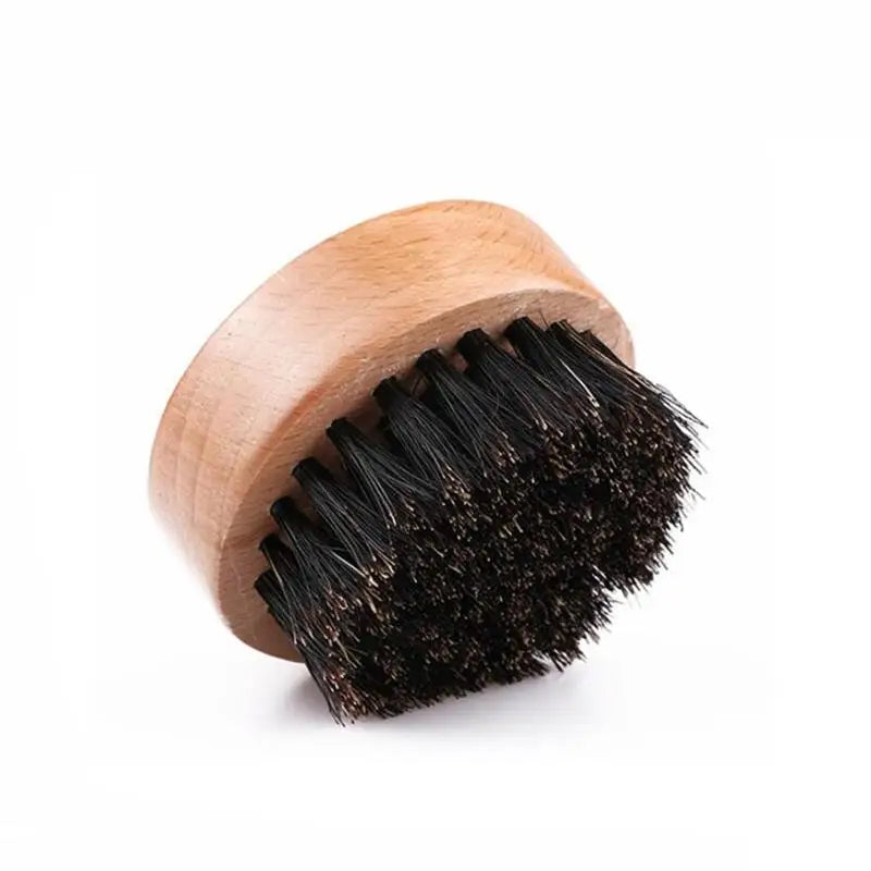 Premium Bristle Beard & Hair Brush - Travel Size
