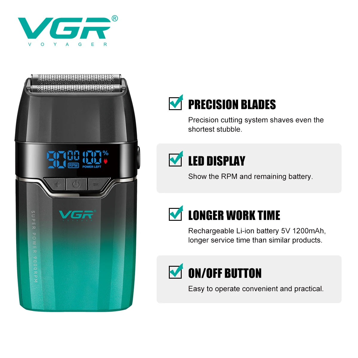 Professional Beard VGR Shaver