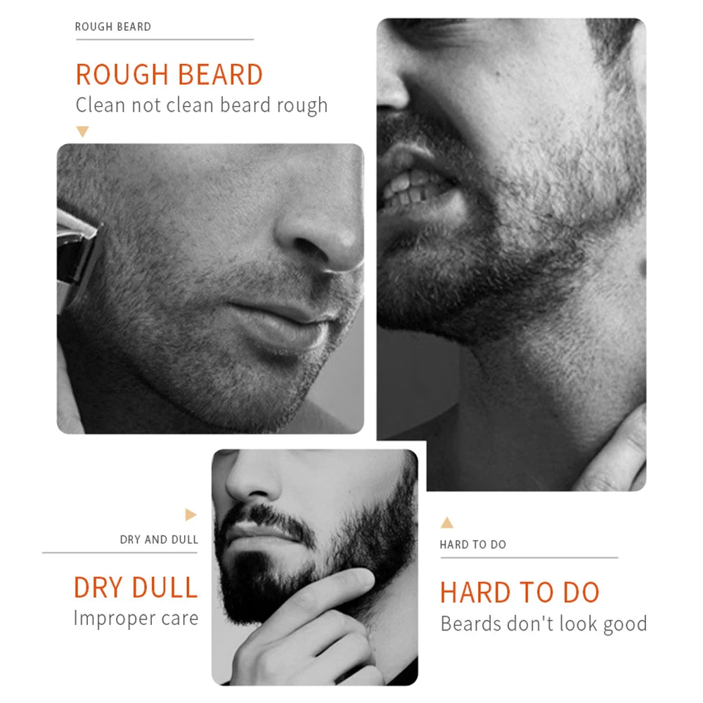 Sadoer Beard Serum Duo - Deep Moisturizing & Frizz Control (2x30ml)