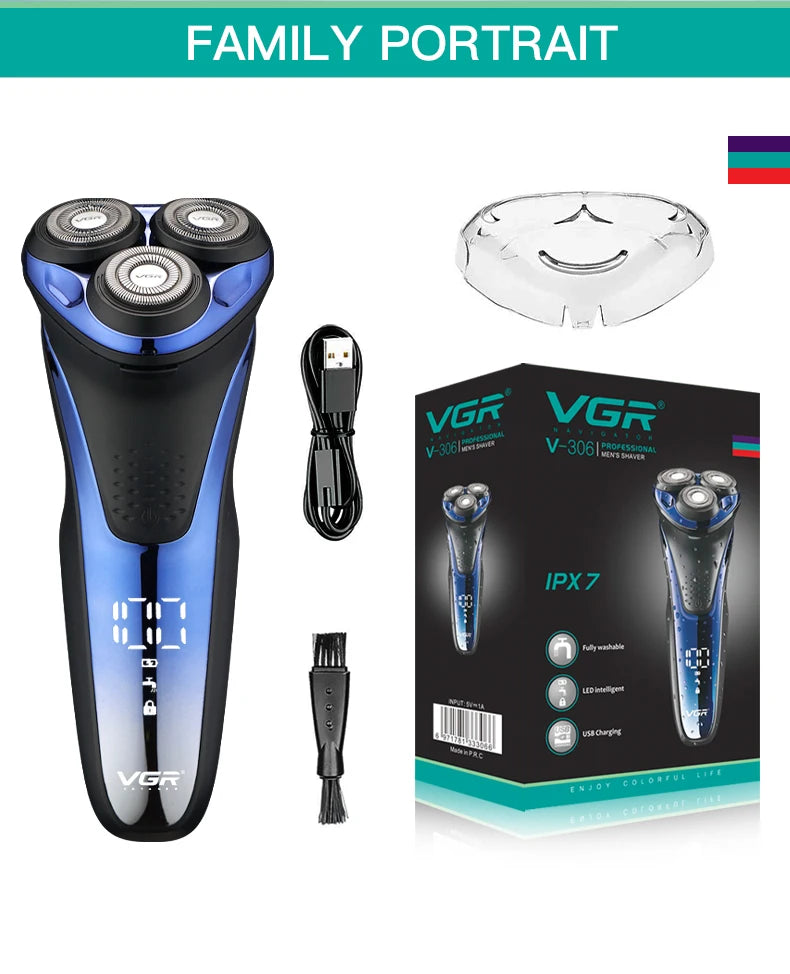 VGR Electric Shaver Professional Razor