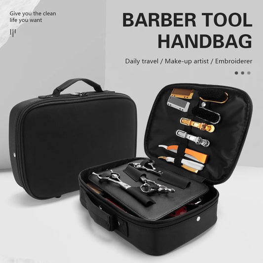 Black Barber Electric Clipper Bag