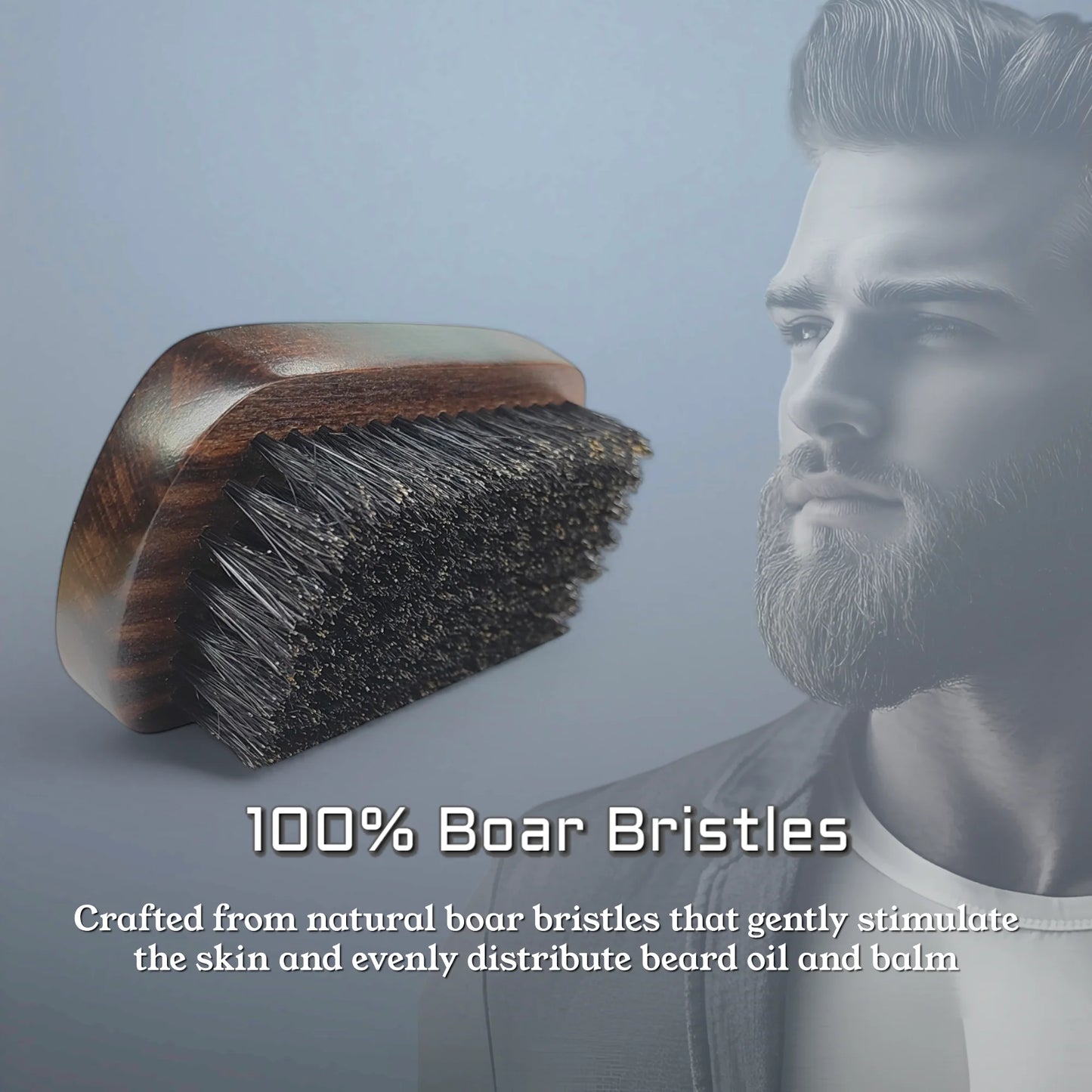 Gracemen Retro Beard Brush