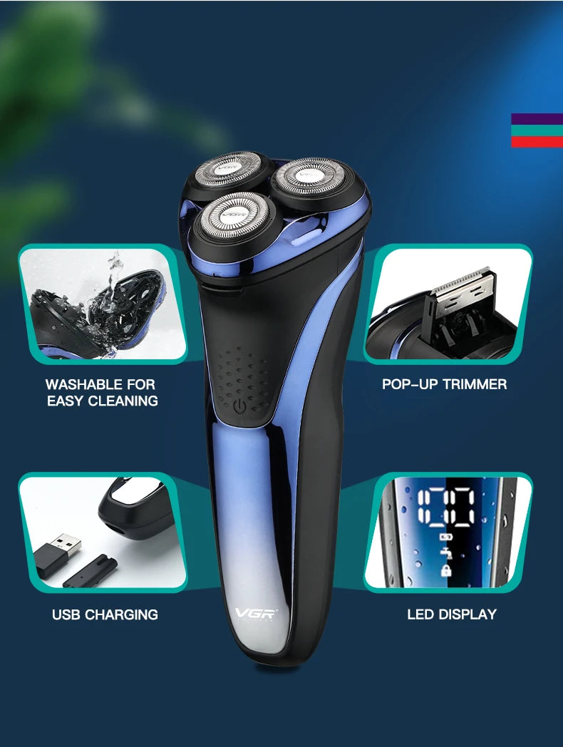 VGR Electric Shaver Professional Razor