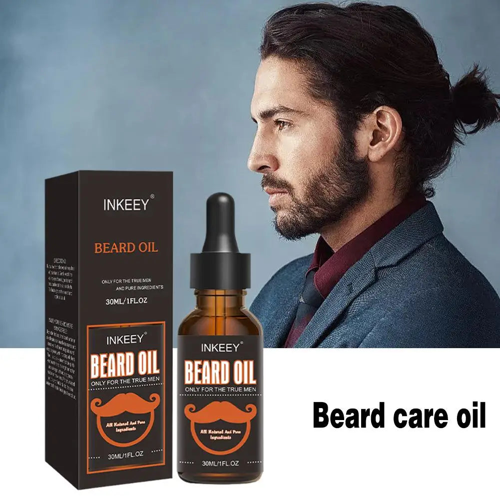 Inkee 30ml Beard Care Oil - Premium Grooming Formula