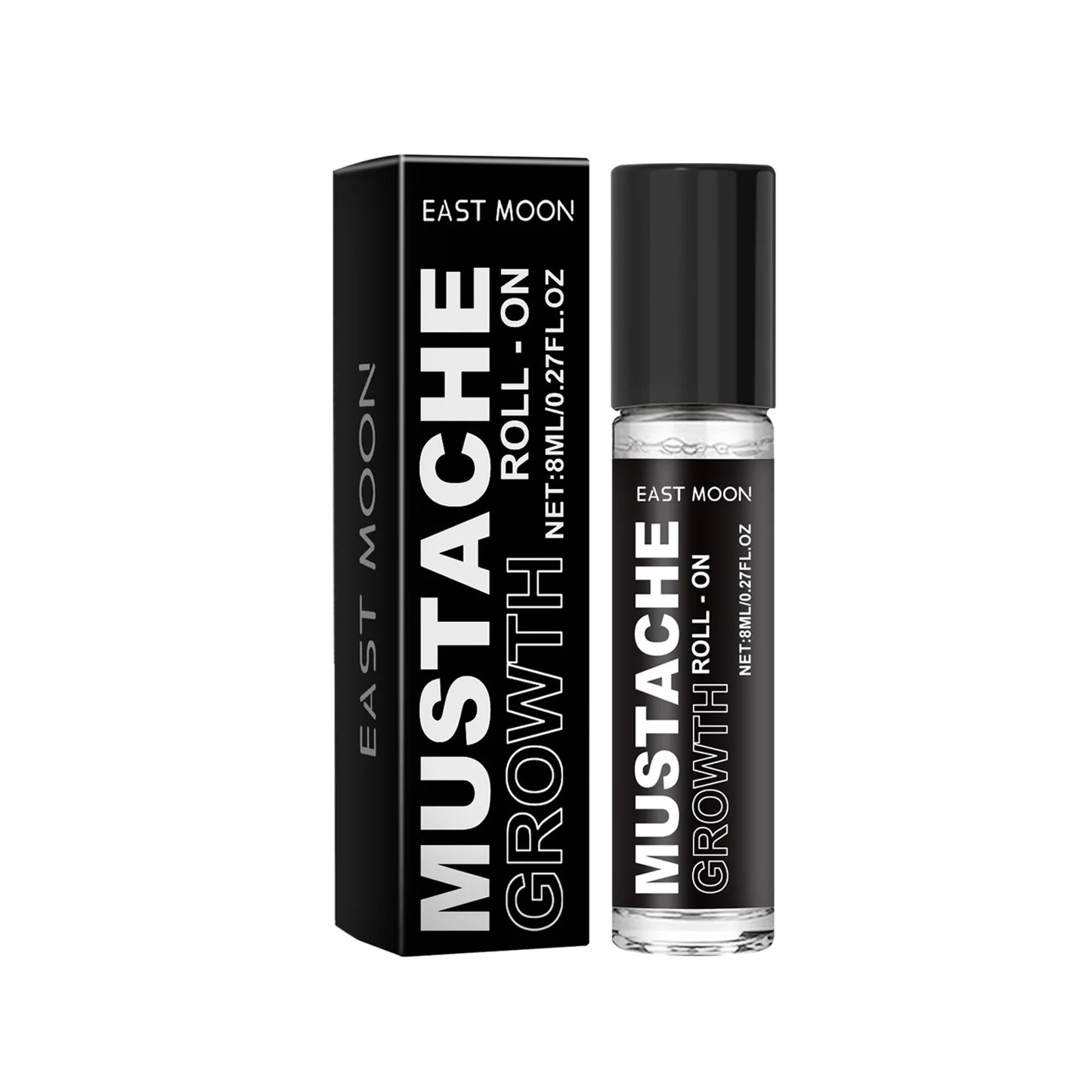 East Moon Ginger Mustache Growth Oil - Nourishing Treatment Serum 8ml