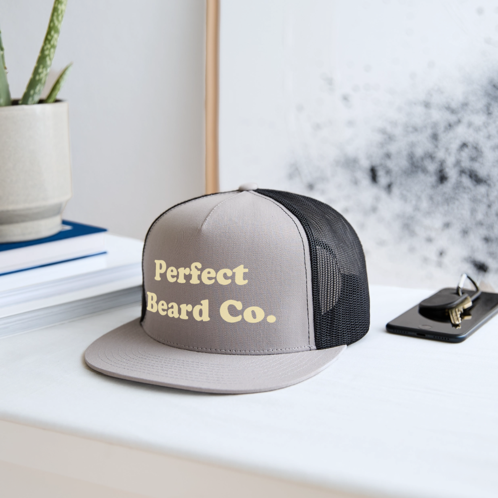 Trucker Hat - gray/black