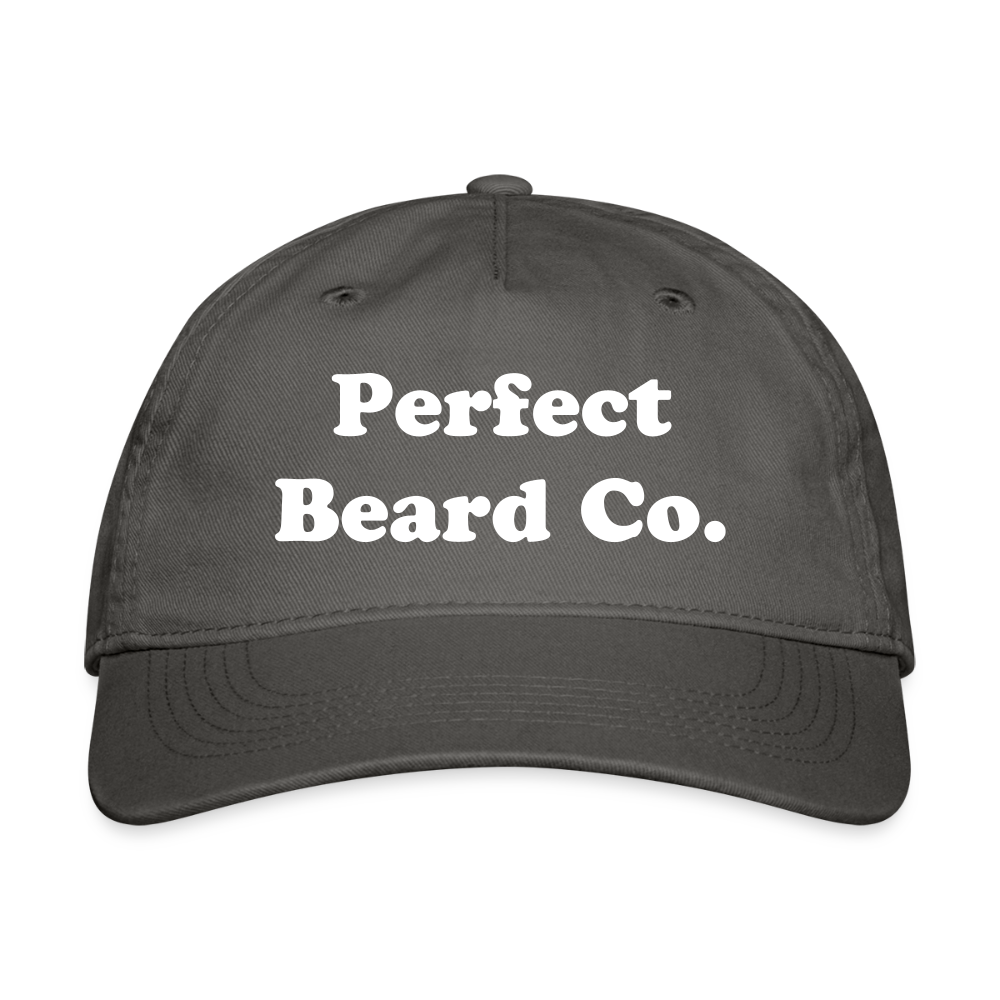 Organic Baseball Cap - charcoal
