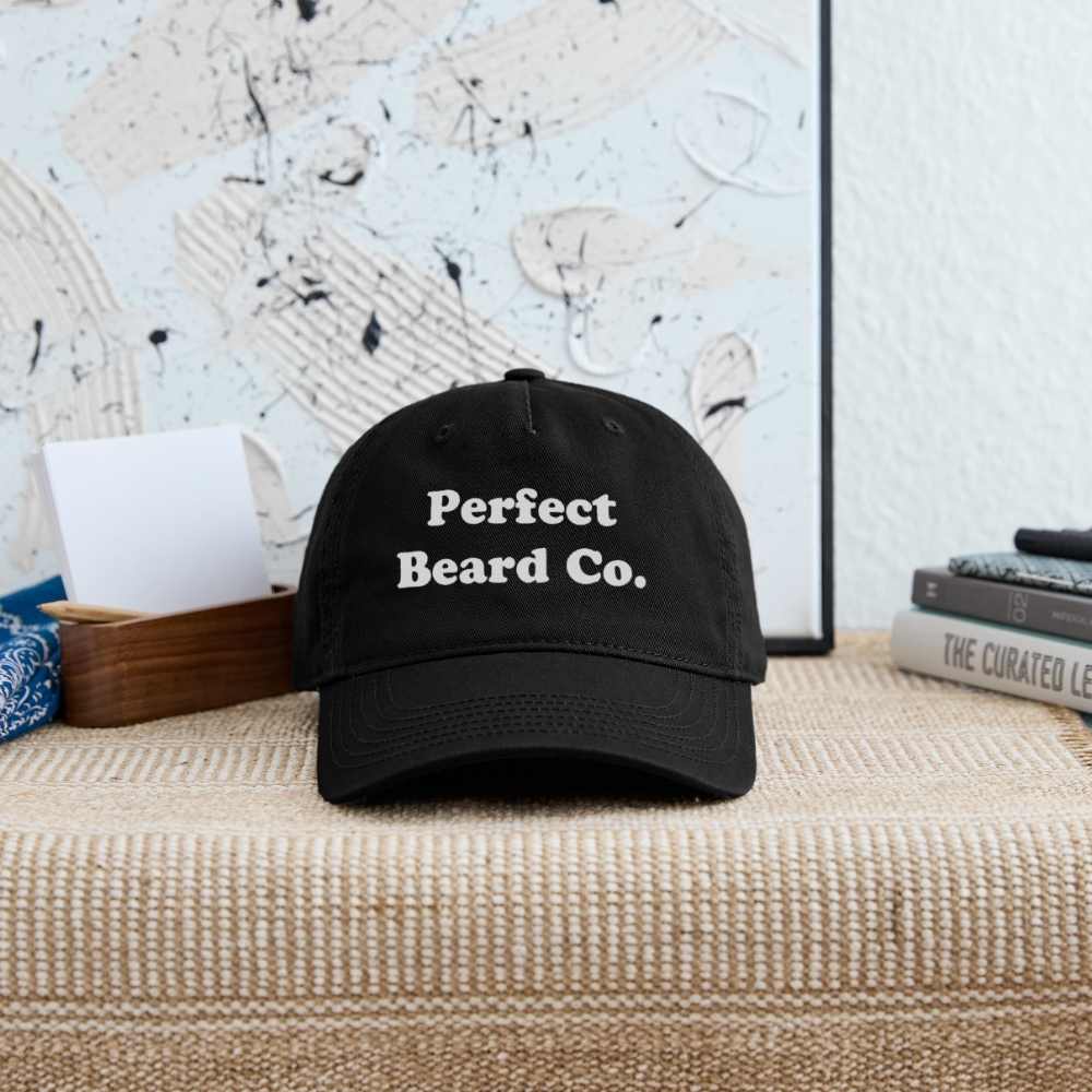 Organic Baseball Cap - black