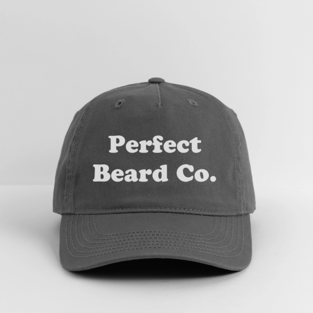 Organic Baseball Cap - charcoal