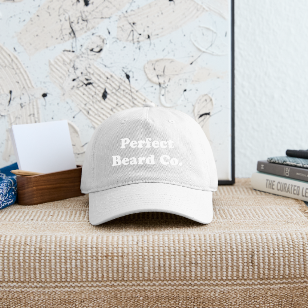 Organic Baseball Cap - white