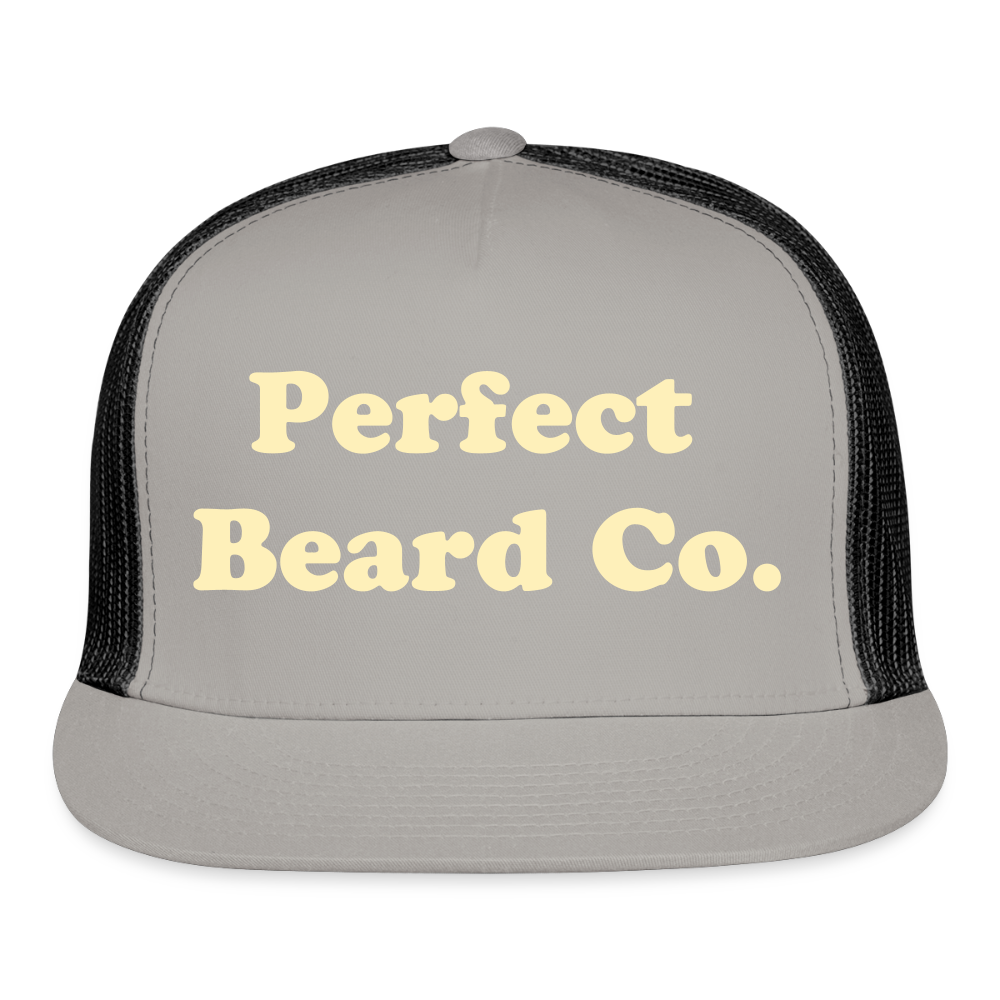 Trucker Hat - gray/black