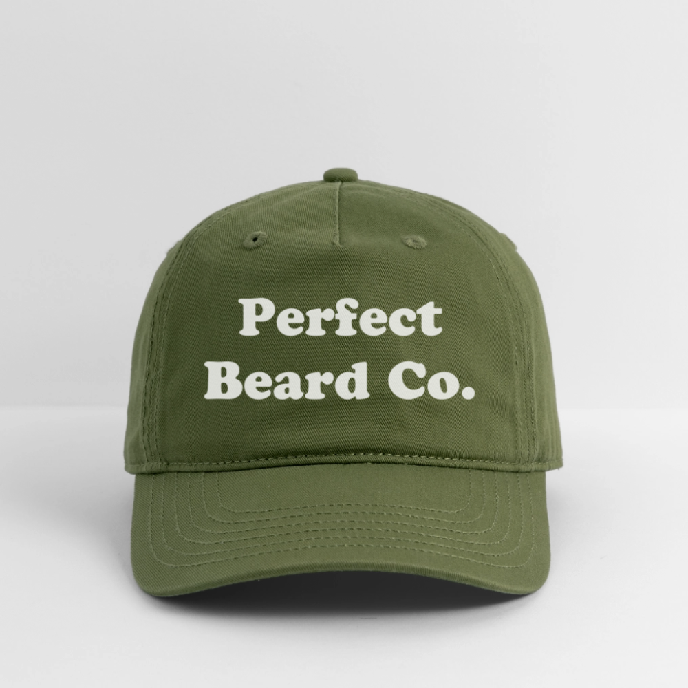 Organic Baseball Cap - olive green