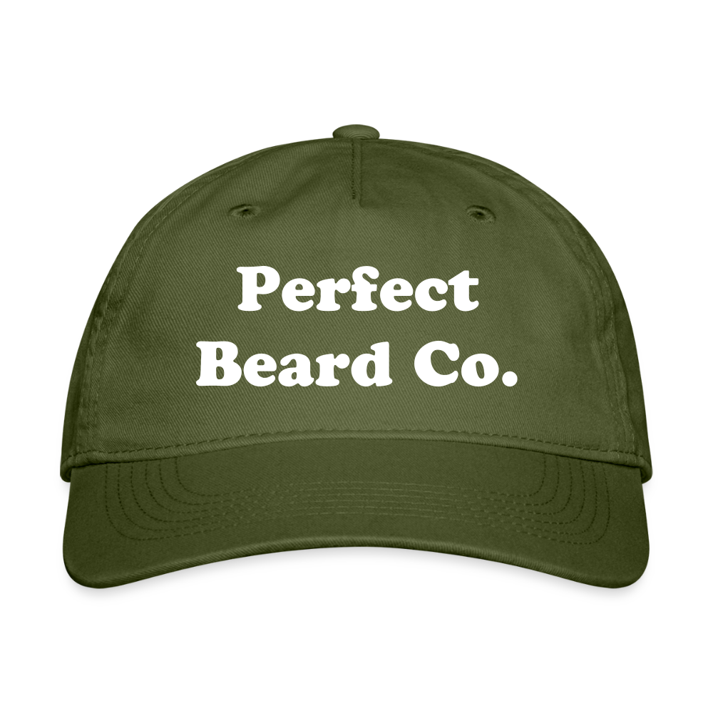 Organic Baseball Cap - olive green