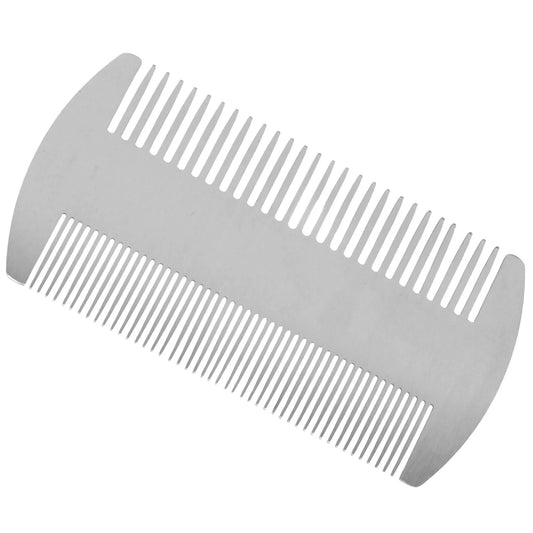 Dual Action Stainless Steel Comb