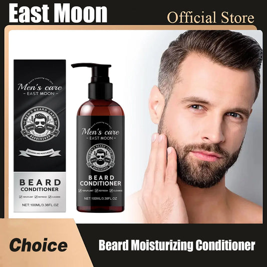 Men Beard Moisturizing Conditioner Improve Smooth Promote Growth Repair Shape Deeply Nourish Not Irritate Beard Care Conditioner
