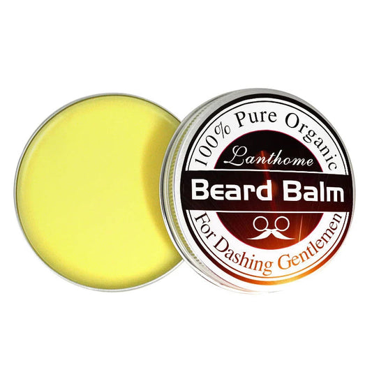 Lanthom Natural Beard Balm Wax - Growth Conditioner & Styling Cream 35g