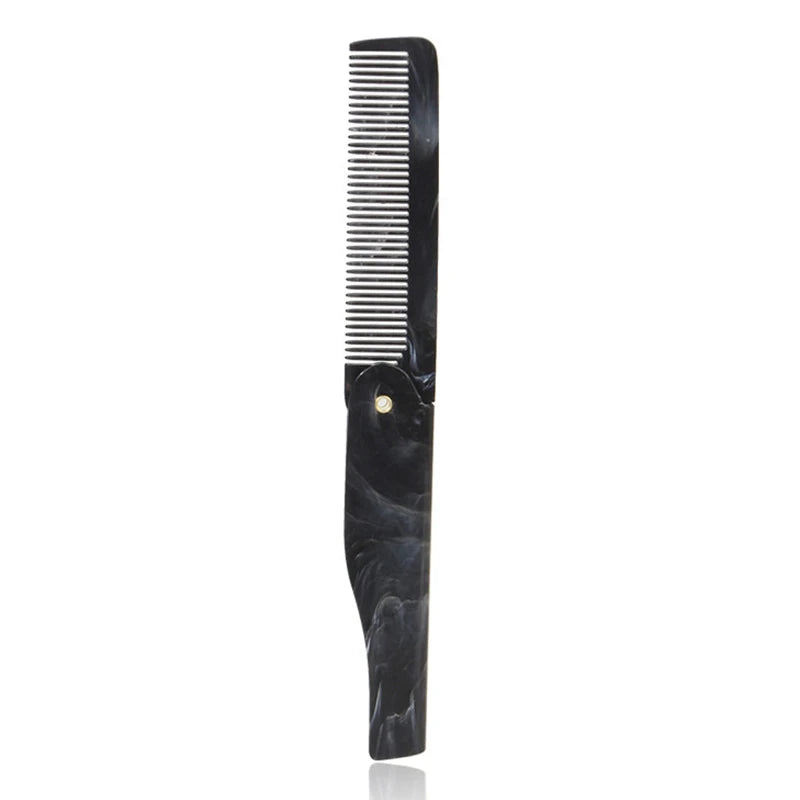 Plastic Foldable Beard Mustache Comb