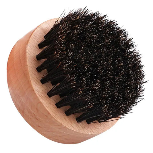 Premium Bristle Beard & Hair Brush - Travel Size